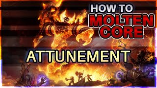 🔑WoW Classic Molten Core Attunement  Alliance amp Horde👌 [upl. by Jeffcott]