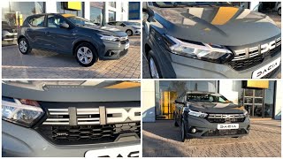 Dacia Sandero streetway 2023 facelift gris nardo  Visual review [upl. by Bremble636]