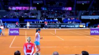 Mona Barthel vs Alja Tomljanovic  Porsche Tennis Grand Prix Stuttgart 2014 [upl. by Naiva]