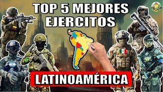 Los 5 Ejércitos MÁS PODEROSOS de Latinoamérica 2024 explicado en 6 minutos [upl. by Ortiz]