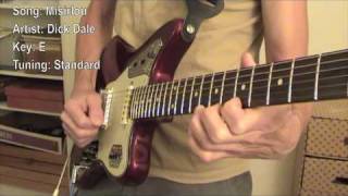 Dick Dale  Misirlou  Guitar Lesson [upl. by Reuven]