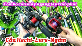 VD83 Máy cần Nhật bãi Combo cần máy ngang tay trái tay phải Cần luủe ngâm lăng xê Máy đẹp [upl. by Adnauqahs]