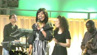 CeCe Winans Performs quotWaging Warquot Live  the Queensway Cathedral Toronto ON  090409 [upl. by Annalla]