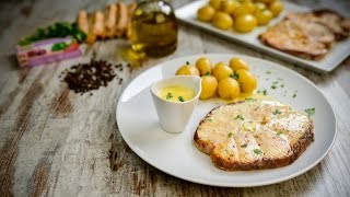 Tintureira com Molho de Alho e Coentros  Receitas de Peixe  Knorr [upl. by Leunamnauj]