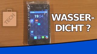 SMARTPHONE WASSERDICHT DURCH PLASTIKTÜTE  Experiment [upl. by Novi961]