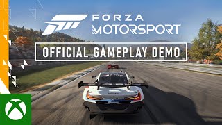 Forza Motorsport  Official Gameplay Demo  Xbox amp Bethesda Games Showcase 2022 [upl. by Notyalc]