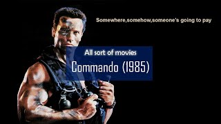 Commando 1985  A highoctane action film starring Arnold Schwarzenegger [upl. by Eaton244]