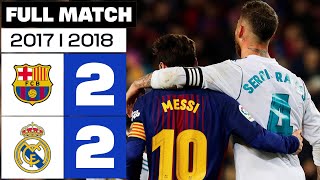 FC Barcelona vs Real Madrid 22 20172018 PARTIDO COMPLETO [upl. by Dihaz]