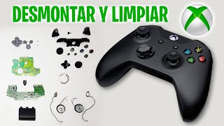 COMO ABRIR PASO A PASO EL MANDO DE LA XBOX ONE  DESMONTAJE COMPLETO Y LIMPIEZA [upl. by Fortunio]