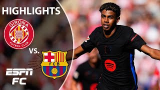 🚨 DOMINATION 🚨 Girona vs Barcelona  LALIGA HIGHLIGHTS  ESPN FC [upl. by Ennyroc]