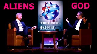 Aliens God amp Evolution  Richard Dawkins amp Brian Greene [upl. by Pinette]