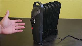 What You Should Know  700W OilFilled Radiator Heater [upl. by Annayk]