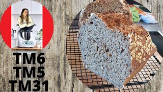 Ruck zuck Brot  schnelles Vollkornbrot ohne Gehzeit  Brot backen mit dem Thermomix TM6 TM5 TM31 [upl. by Gromme389]