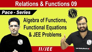 Relation and Function  09  Algebra of functions  Functional Equations  JEE Problems  Class 11 [upl. by Eimareg687]