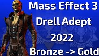 How to Drell Adept in 2022  Mass Effect 3 Multiplayer [upl. by Abbotsen703]