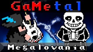 Megalovania Undertale  GaMetal [upl. by Nyla]