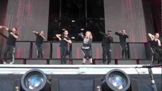 Madonna  Girl Gone Wild MDNA Tour Rehearsal [upl. by Jilly]