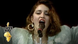 Madonna  Holiday Live Aid 1985 [upl. by Etz]