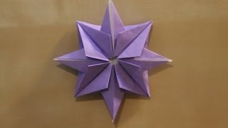 Origami christmas star [upl. by Ossie107]