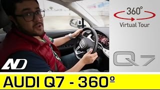 Audi Q7  Tour interior en 360ª [upl. by Mosi]