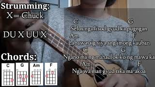 Hahahahasula  Easy Ukulele Tutorial  With Strumming chords amd lyrics [upl. by Kirred]