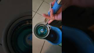 MASTERTOP Easy Wring Spin Mop amp Bucket System 360 Spin Mop amp Bucket Floor Cleaning Stainless Steel [upl. by Rutger]