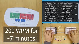 How Steno Works At 200 WPM [upl. by Healy]