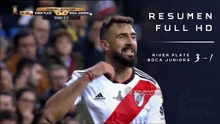 River Plate vs Boca Juniors 31 Copa Libertadores 2018  FINAL VUELTA  Resumen FULL HD [upl. by Parthena]