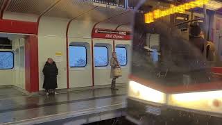 U1 Mitfahrt Praterstern nach Aderklaaer Straße UBahn Wien SiemensBombardier Type Vv06122023 [upl. by Ahsiad294]