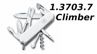 Victorinox 137037 Medium Super Pocket Knife with 14 Functions for Climbing unpaking and demo [upl. by Ledah]