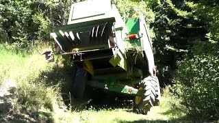 JOHN DEERE 2254 OVER THE LIMIT  MOISSON DE LEXTREME 48 [upl. by Hastie]