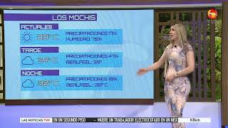 El clima de hoy con Marisol Dovala 🌤️  La chica del clima TVP [upl. by Gaivn]