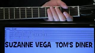 Suzanne Vega Toms Diner Guitar Chords Lesson amp Tab Tutorial DNA Remix AnnenMayKantereit Giant Rooks [upl. by Artinahs410]