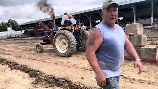 An entertaining horse pull in Angelica NY The Allegany county fair heavyweight horse pull [upl. by Peri]