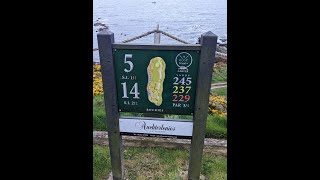 Most Difficult Par 3 in the World Anstruther 5th Hole [upl. by Given]