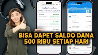 CARA MENDAPATKAN SALDO DANA GRATIS 3000 SETIAP HARI  APLIKASI PENGHASIL SALDO DANA TERBARU 2024 [upl. by Hammel205]