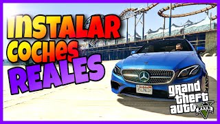 Como Instalar COCHES REALES AddOn en GTA 5 FACIL y RÁPIDO  Tutorial Mods GTA 5 [upl. by Doelling]