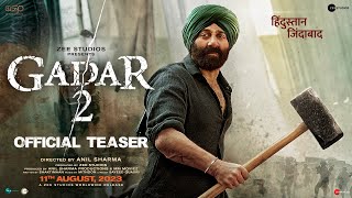 Gadar 2 Teaser  In Cinemas 11th August  Sunny Deol  Ameesha Patel  Anil Sharma [upl. by Ammej]