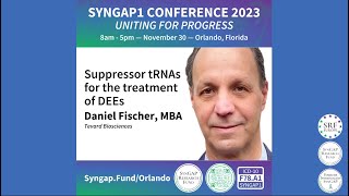 Suppressor tRNAs for the treatment of DEEs  DANIEL FISCHER MBA [upl. by Aldas612]