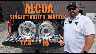 ALCOA 16quot and 175quot Single Trailer Wheels  Learn the Differences [upl. by Cirle829]