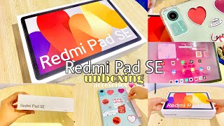 Unboxing Redmi Pad SE ✨‼️💗  accesorios  2023 New💌 redmipadse unboxing [upl. by Ahdar958]