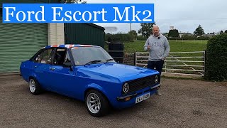 Ford Escort Mk2 REVIEW  Road legal Race car [upl. by Tobin149]