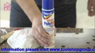 Polycell How to repair hairline cracks amp minor surface imperfections [upl. by Fidelity]