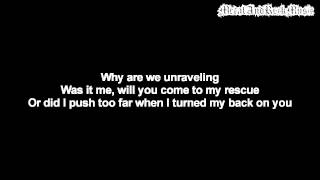 Skillet  Salvation  Lyrics on screen  HD [upl. by Cayser]