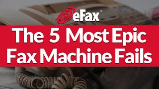 The 5 Most Epic Fax Machine Fails [upl. by Seugram]