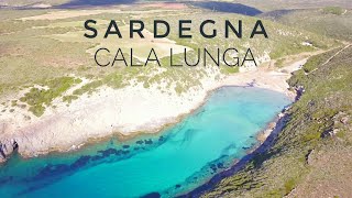 SARDEGNA spiaggia di Cala Lunga Sant Antioco  4k [upl. by Sirc]