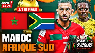 🔴🇲🇦🇿🇦 MAROC  AFRIQUE DU SUD 🏆18 EME FINALE can 2024  Le Maroc éliminé [upl. by Nies]