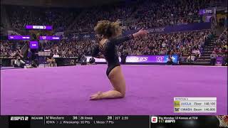 Katelyn Ohashi UCLA 2019 Floor vs Washington 100 [upl. by Gesner]