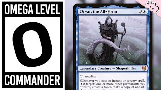 Omega Level Commander  Orvar the AllForm  Incredibly Powerful  Deck Tech  EDH  MTG [upl. by Anitroc955]