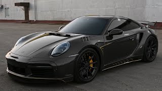 2022 Porsche 911 Turbo S 992  Full Carbon Porsche by TopCar Design [upl. by Ecienal681]